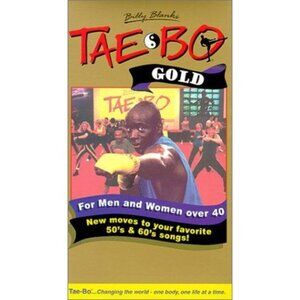 Billy Blank's Tae-Bo Gold [VHS]-LIKE NEW CONDITION-VHS